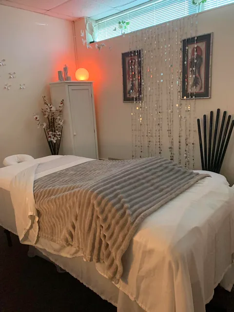 Prepared massage room at Massage Miracle in Chicago